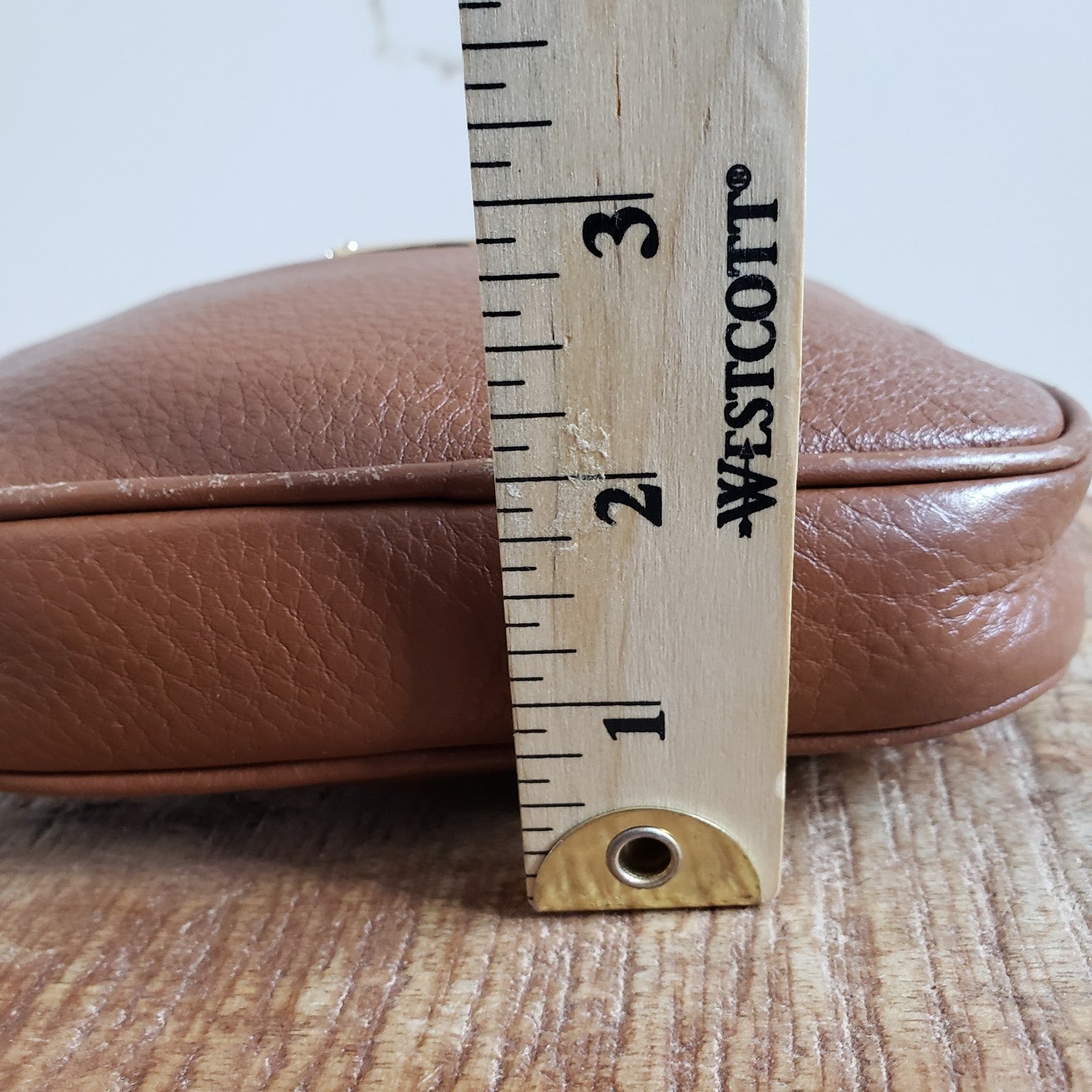 Michael Kors Crossbody Bag Womens Brown Pebbled Leather Mini Purse12