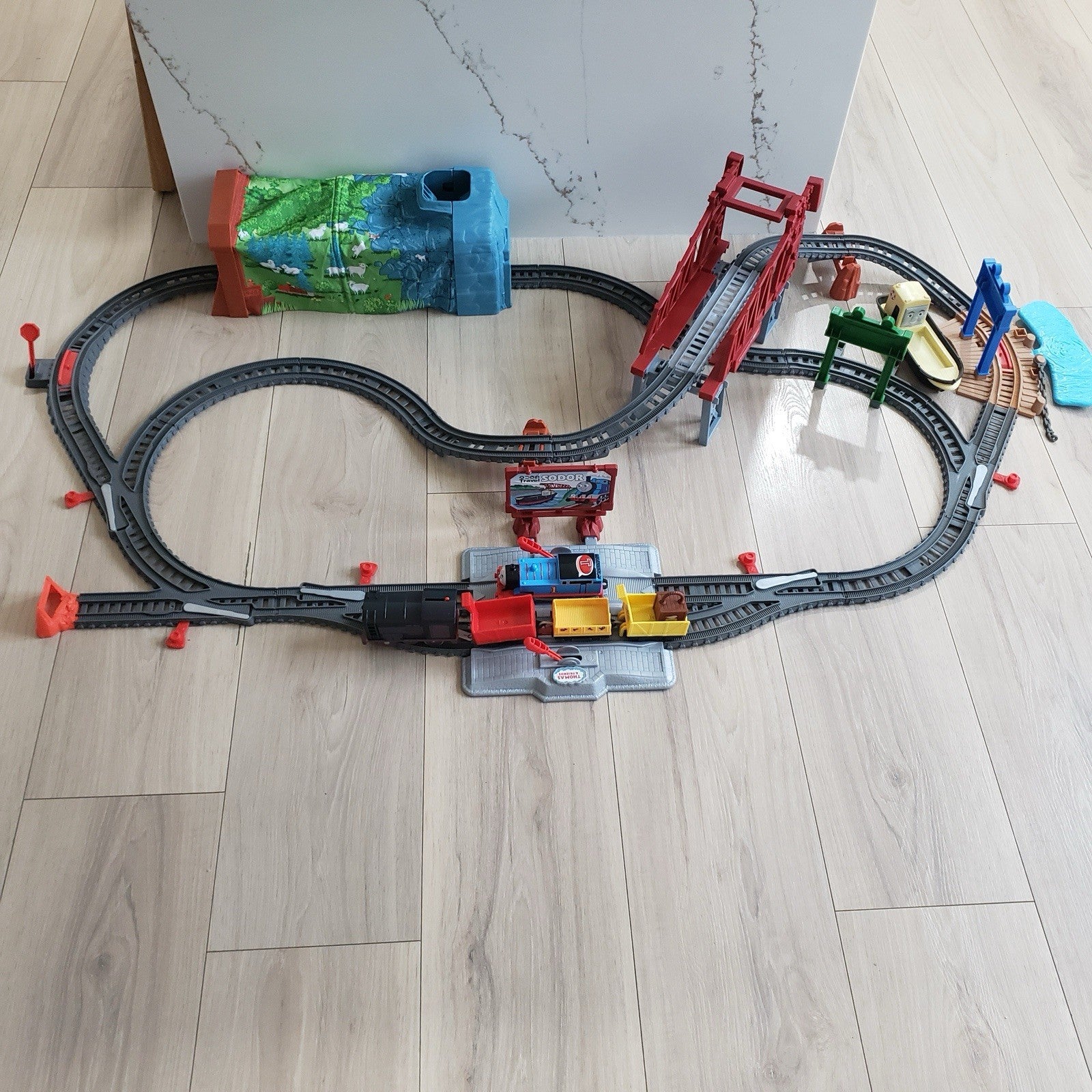 Thomas Friends Train Set Talking Thomas Engine Sounds Complete Track Toy2