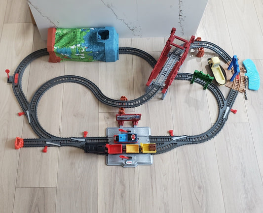 Thomas Friends Train Set Talking Thomas Engine Sounds Complete Track Toy0