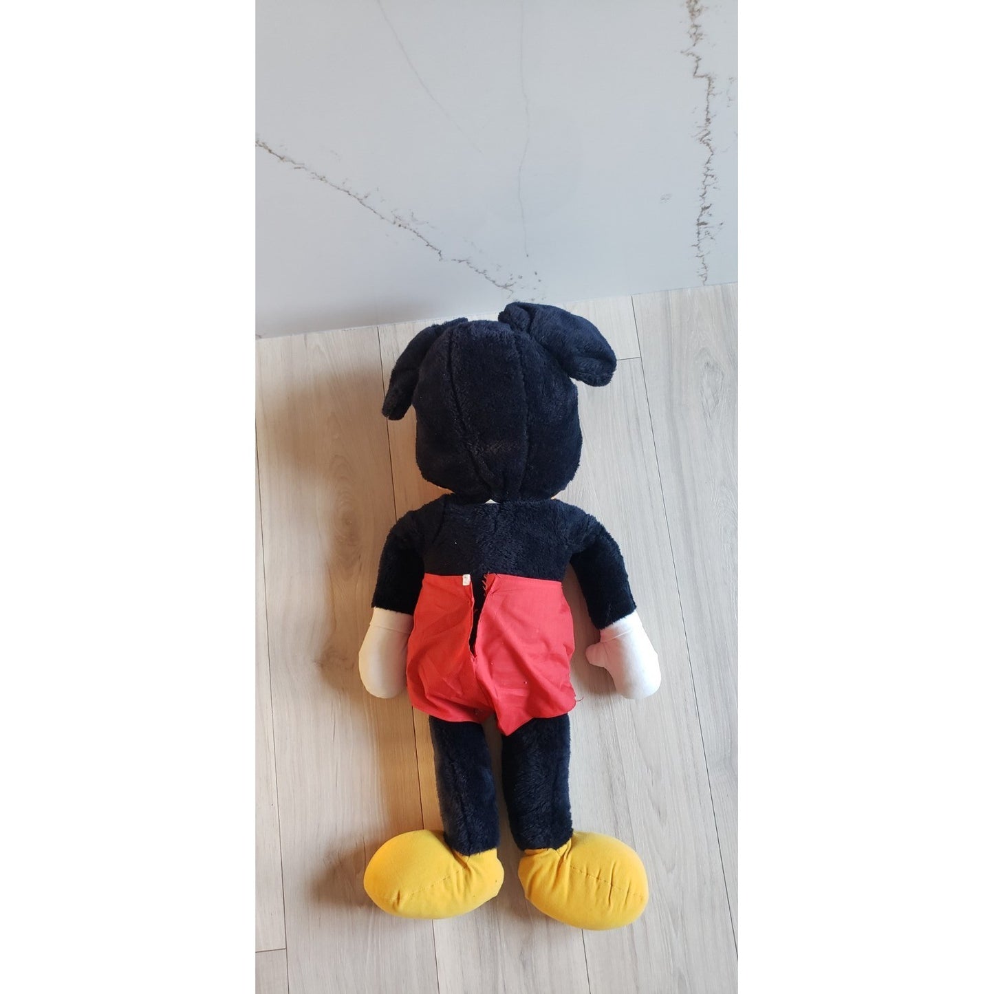 VTG Knickerbocker Mickey Mouse Plush 31 Inch Jumbo Walt Disney 1980s1