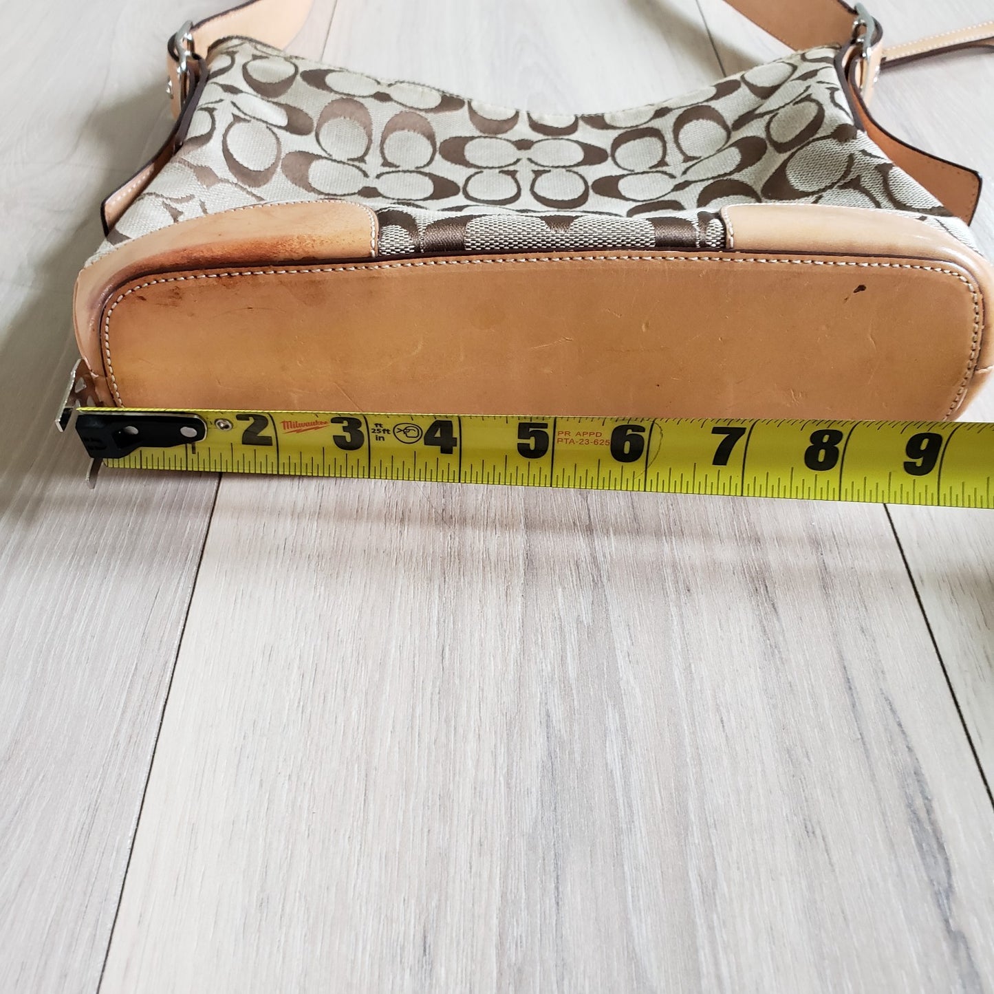Coach Leather Bag Brown Everyday Work Carryall Crossbody6