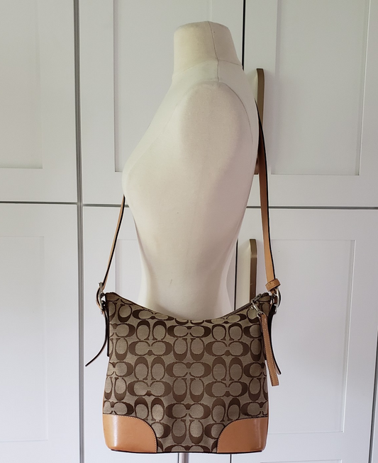 Coach Leather Bag Brown Everyday Work Carryall Crossbody0