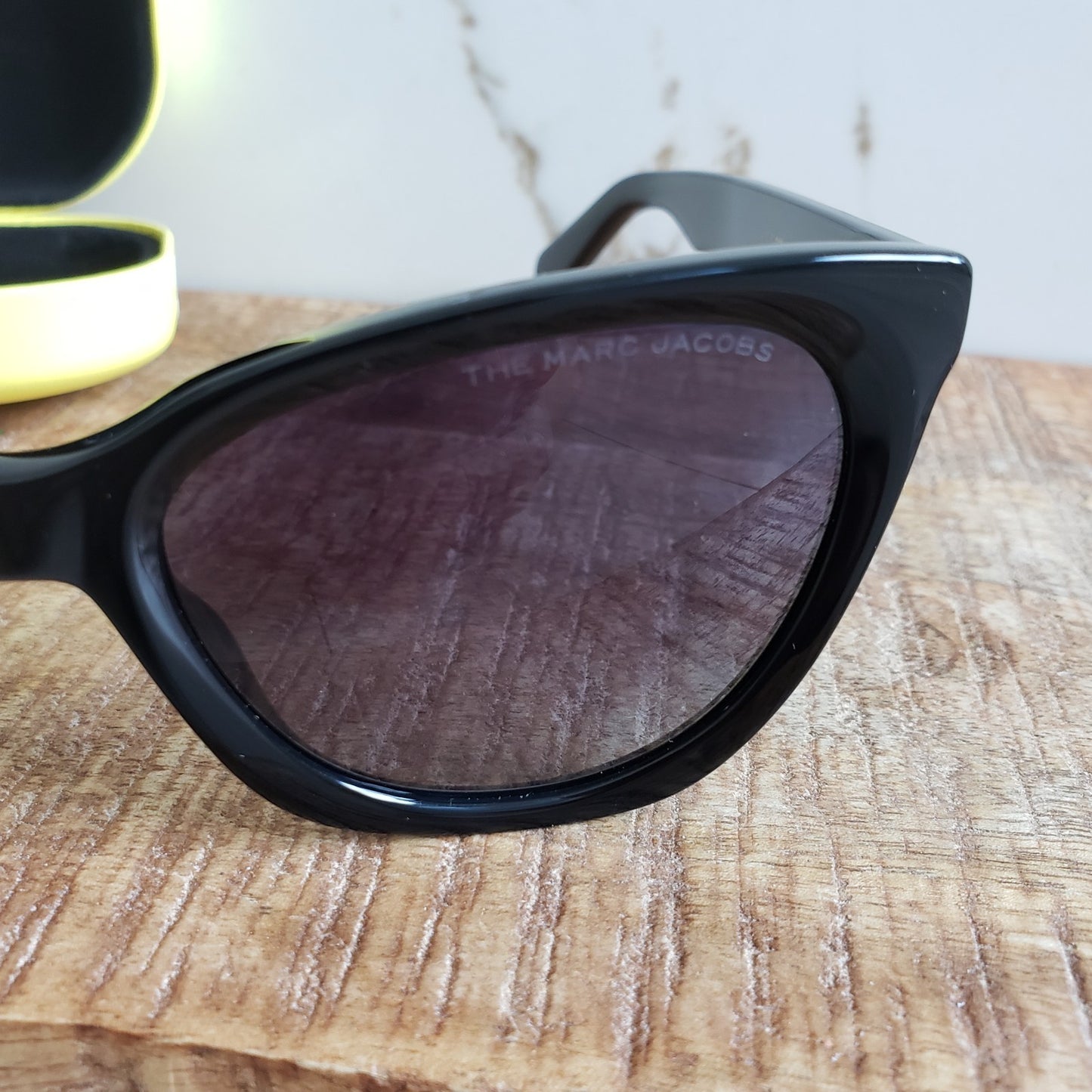 Marc Jacobs Sunglasses Womens Black Square Cat 3 Lens 506FS1
