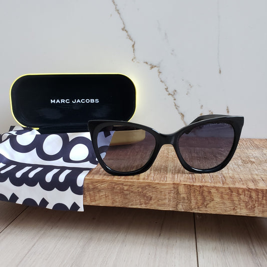 Marc Jacobs Sunglasses Womens Black Square Cat 3 Lens 506FS0